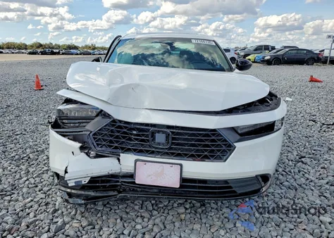 2024 Honda Accord Hybrid Sport-L из США, поврежденный, VIN 1HGCY2F76RA082086